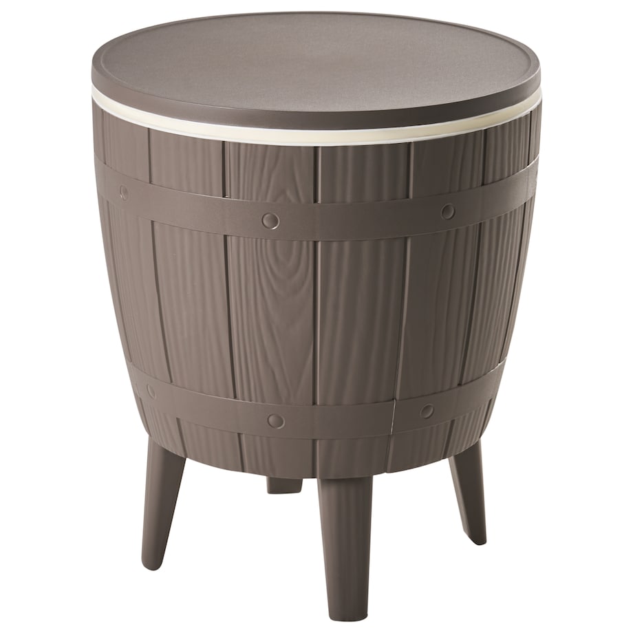 Barek ogrodowy z funkcją chłodzenia SILG 49 cm 49 cm Beżowoszary