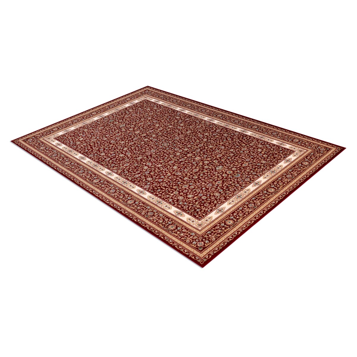 Dywan NAIN Ornament, ramka 7965/51066 bordo / 240x340 cm