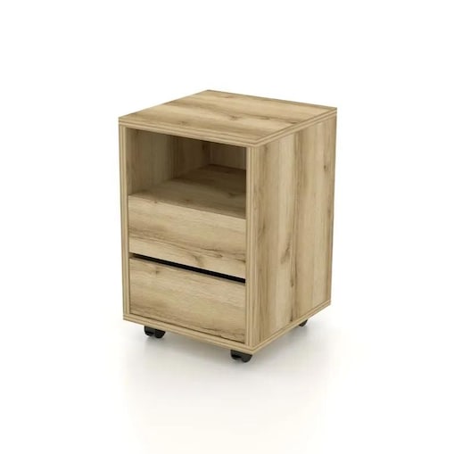 Kontenerek biurowy AGAPI dąb grand naturalny