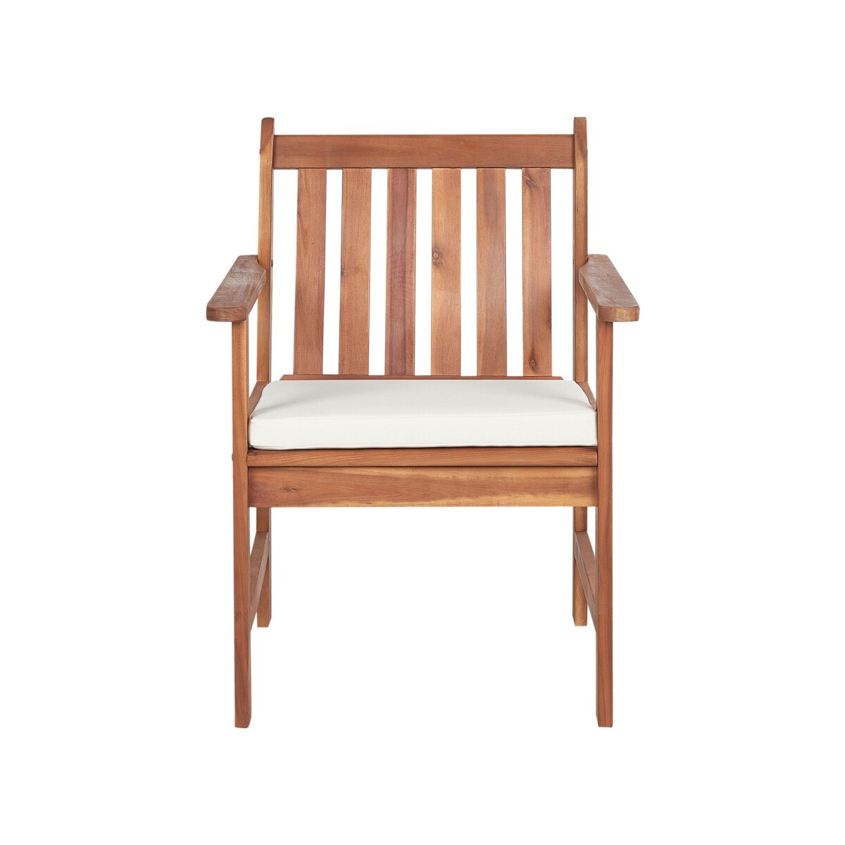 Zestaw wypoczynkowy dla 4 osób Drewno akacjowe Złamana biel ALTIDONA