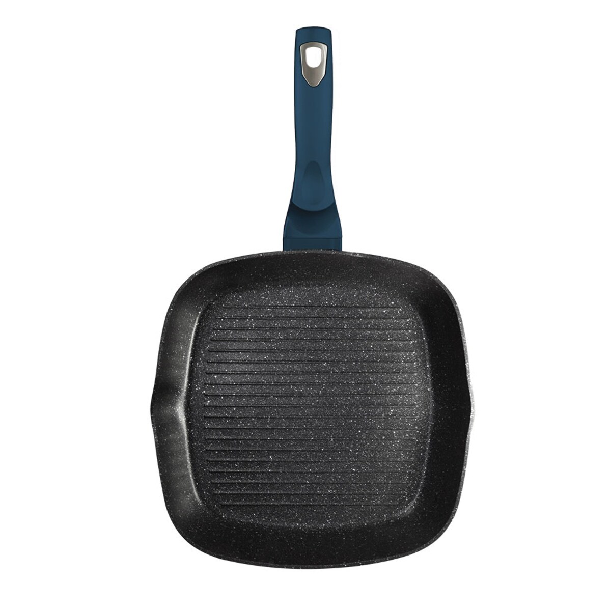 Patelnia z powłoką granitową grill 28cm BERLINGER HAUS Metallic Aquamarine