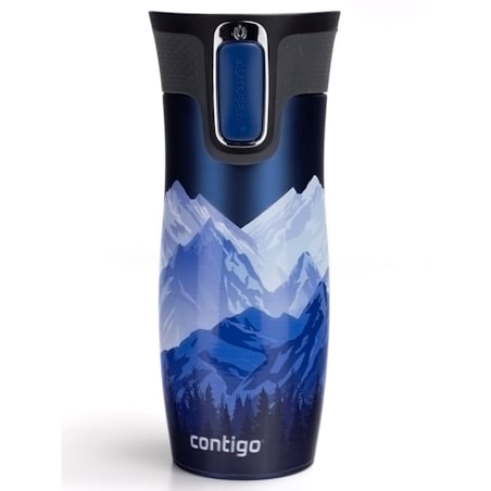Kubek termiczny Contigo West Loop 2.0 470 ml - „Góry w nocy”