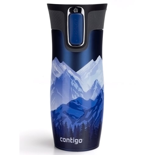 Kubek termiczny Contigo West Loop 2.0 470 ml - „Góry w nocy”