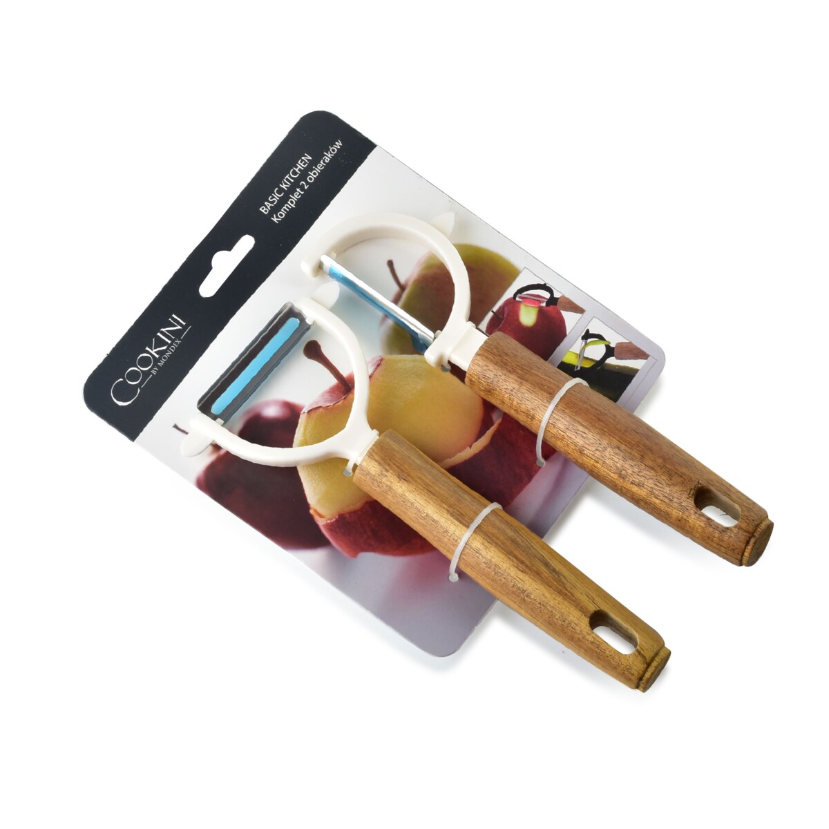 BASIC KITCHEN Komplet 2 obieraków COOKINI