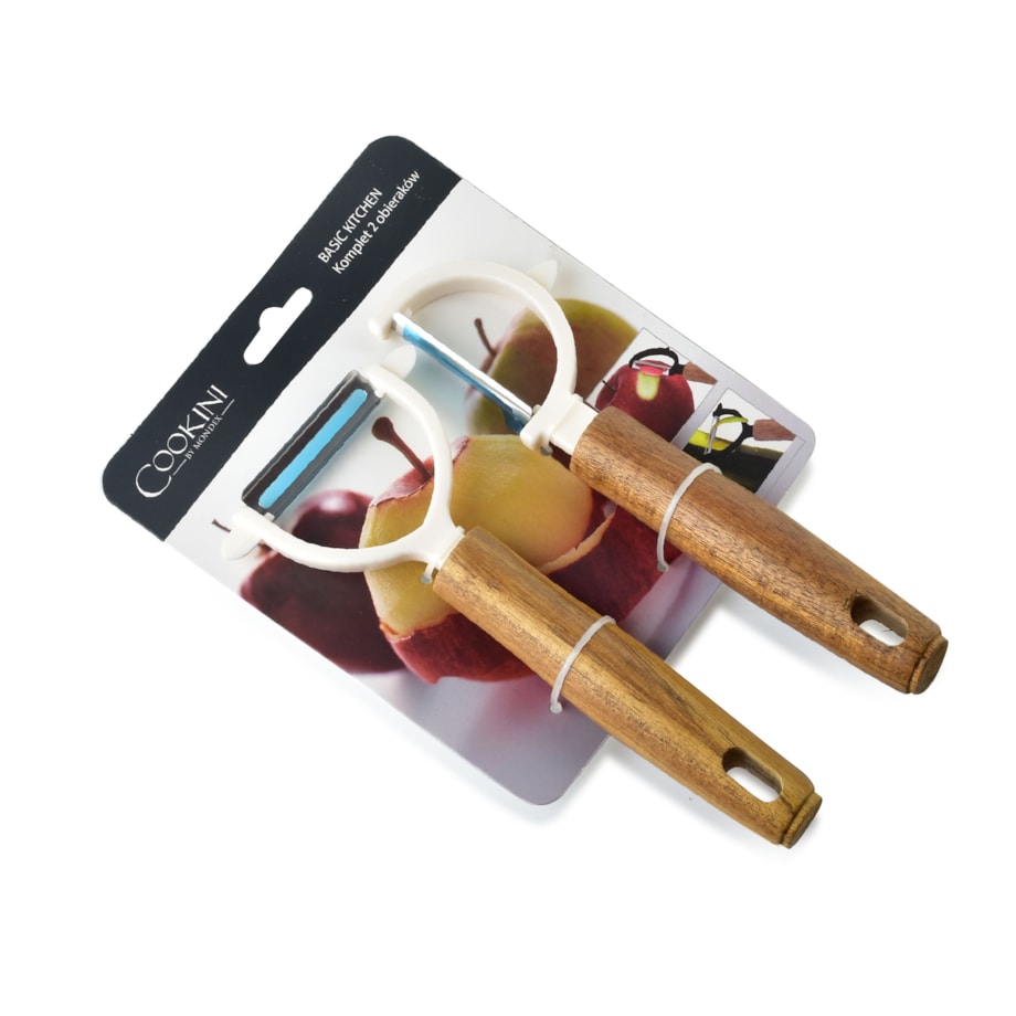 BASIC KITCHEN Komplet 2 obieraków COOKINI