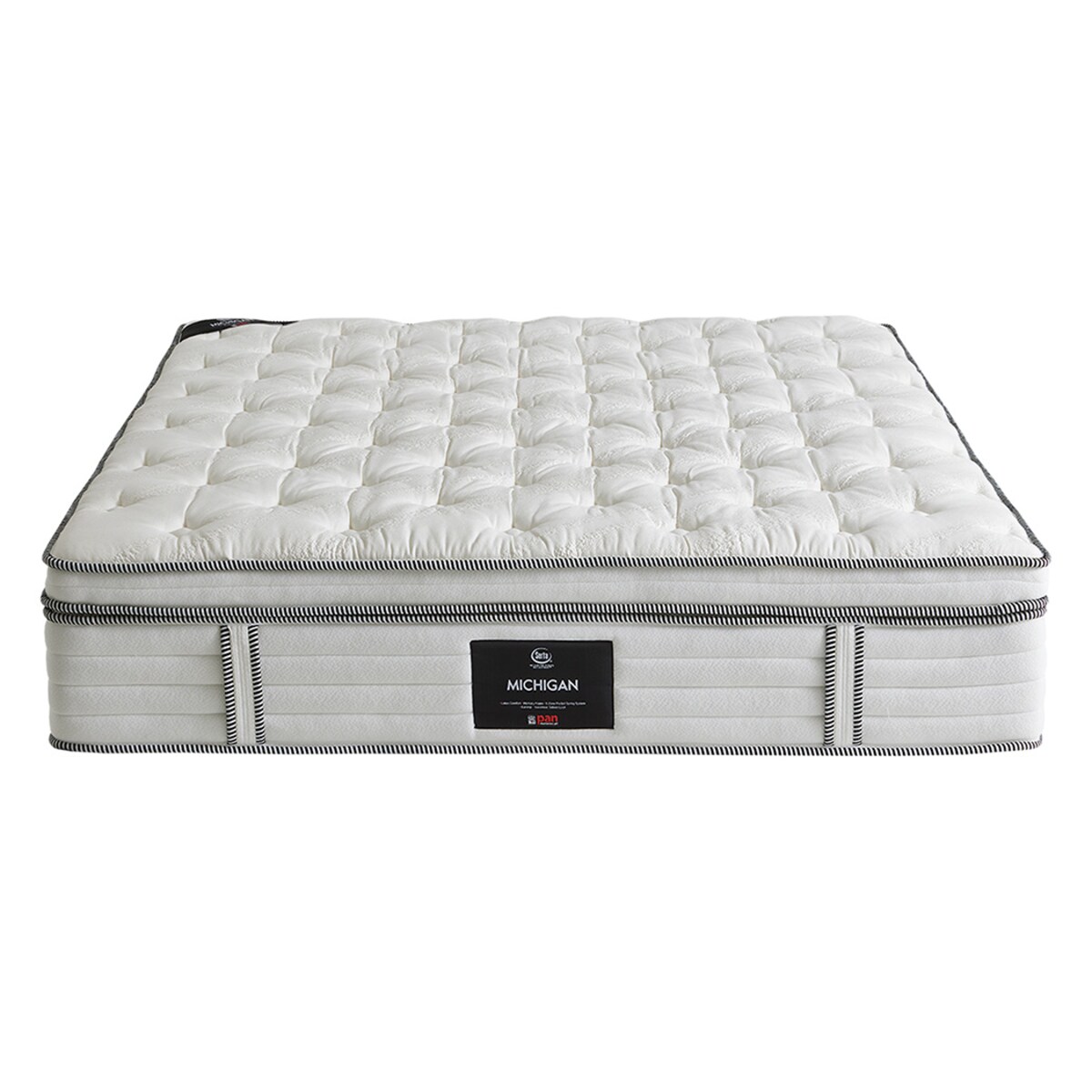 Materac hybrydowy 140x200 model MICHIGAN marki PAN MATERAC sprężynowy