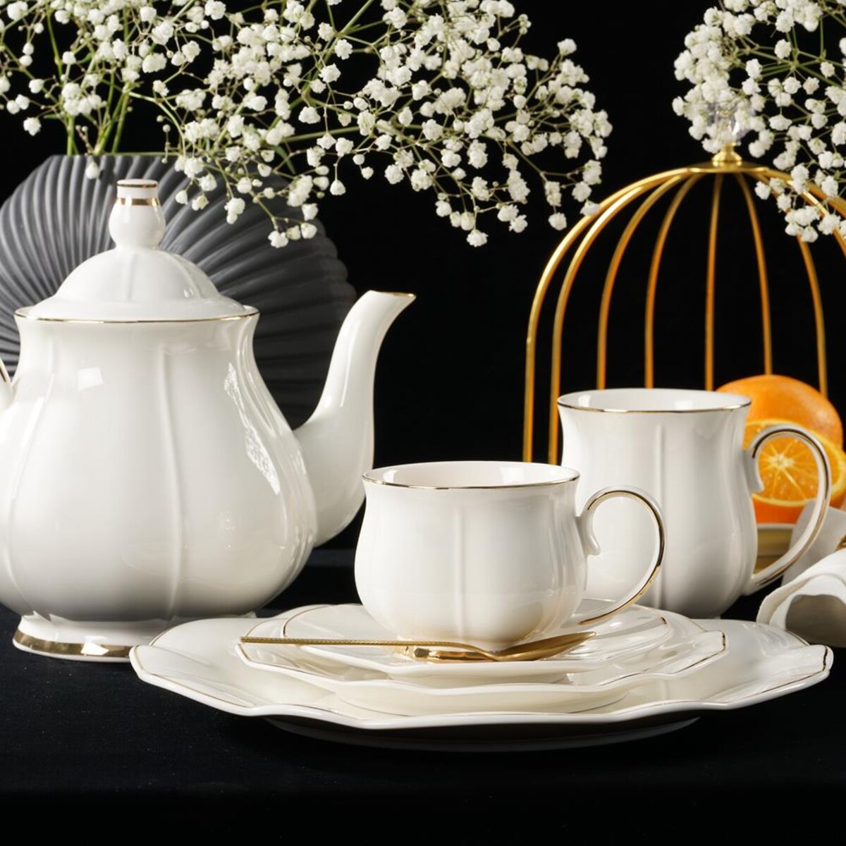 VILLA ITALIA Kubek porcelanowy 350 ml SANDRINE