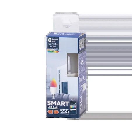 bluetooth mesh c37 e14 6,5w rgb+cct