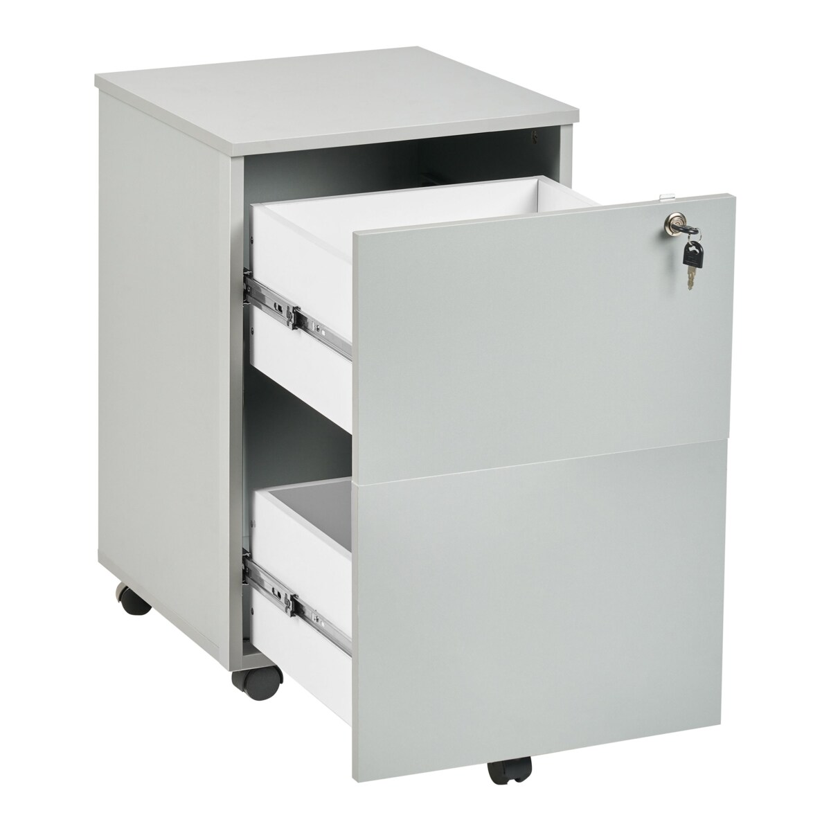 Szafka biurowa JOHNSON Jasnoszary