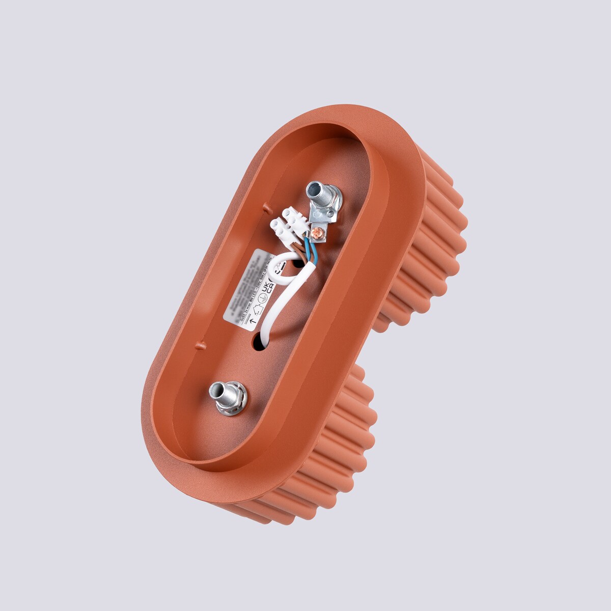 Plafon AURA 2 ochra czerwona Gx53