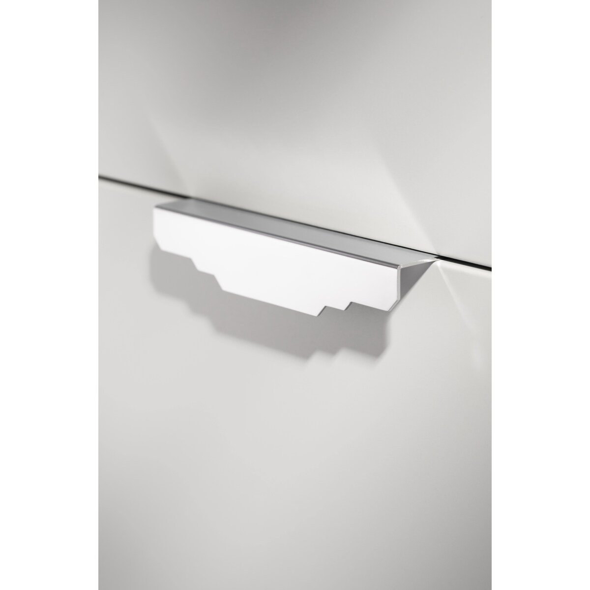 KARLA SILVER uchwyt meblowy krawędziowy srebrny polerowany lakierowany