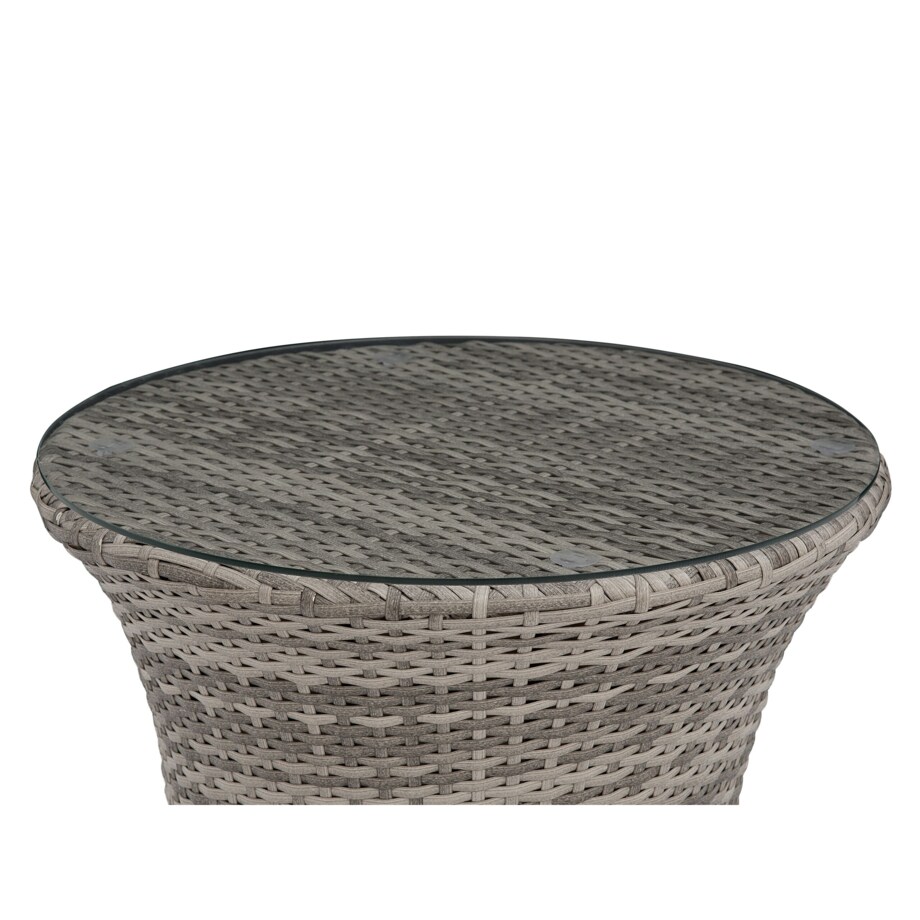 Zestaw mebli balkonowych z poduszkami CAPRI Technorattan Szary