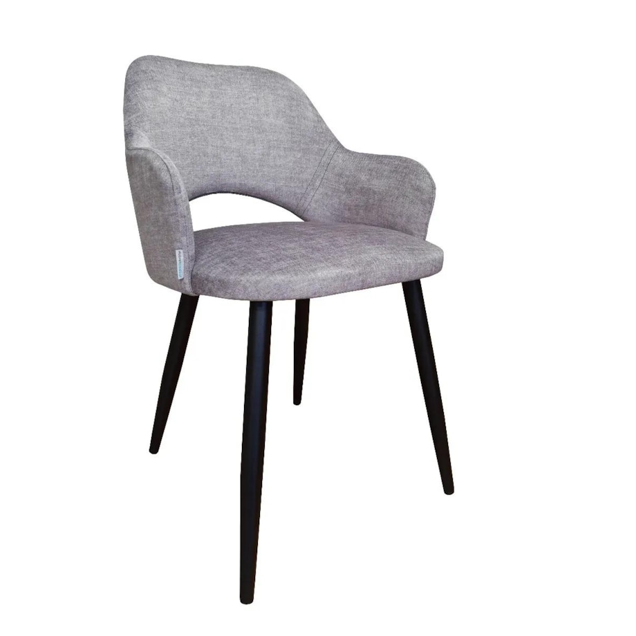 Krzesło tapicerowane NAPO VOGUE jasnoszare