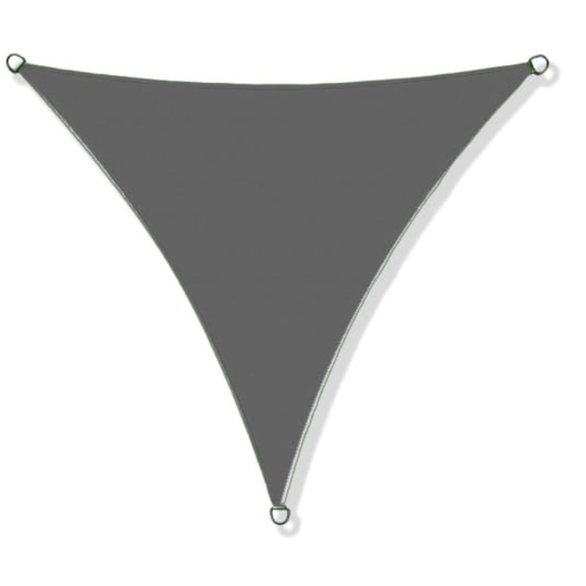 Żagiel Przeciwsłoneczny Ogrodowy Wodoodporny 3X3X3 M Zacieniacz Ciemnoszary