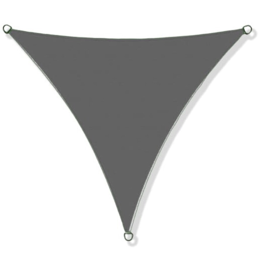 Żagiel Przeciwsłoneczny Ogrodowy Wodoodporny 3X3X3 M Zacieniacz Ciemnoszary