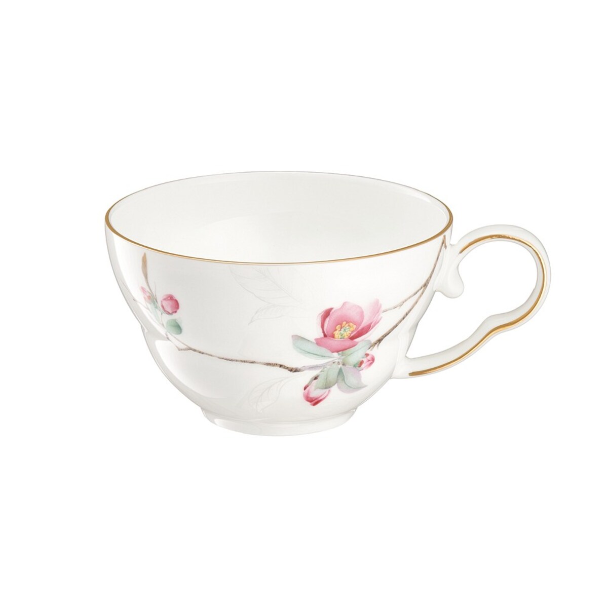 VILLA ITALIA Filiżanka do herbaty porcelanowa 200 ml ze spodkiem SPIRIT of JAPAN