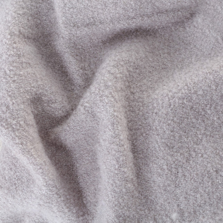 Pled Boucle 140x200cm light grey, 140 X 200 cm