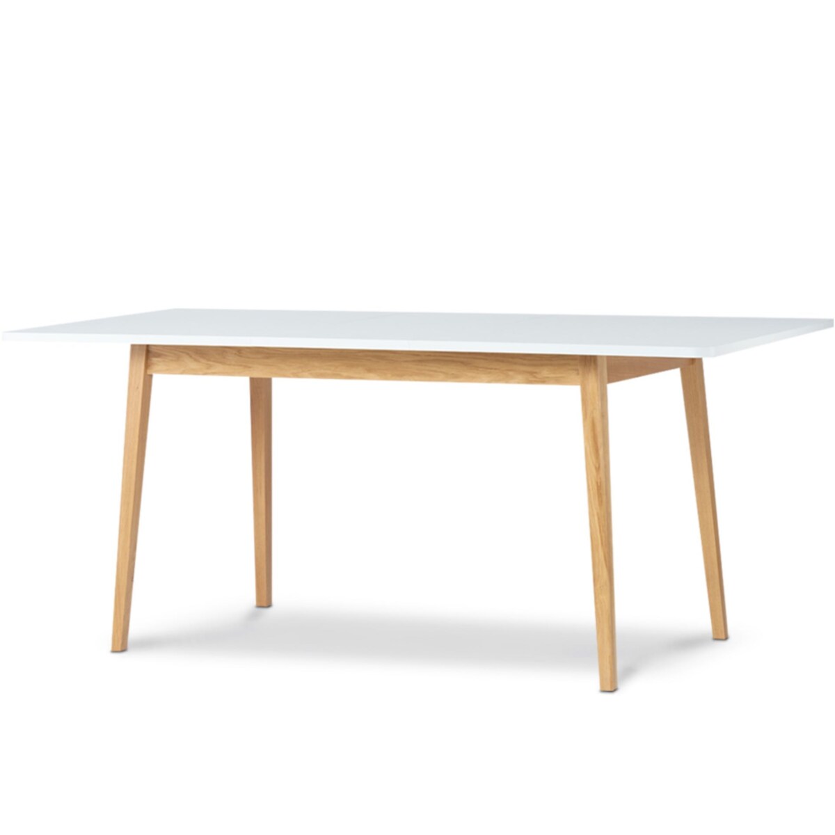 KONSIMO FRISK Biały rozkładany stół skandynawski