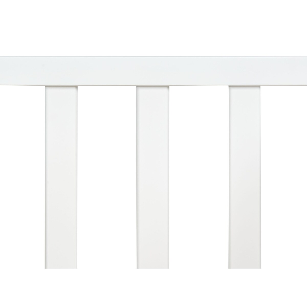 Łóżeczko dziecięce Drewno sosnowe KIAMA 60 x 120 cm Biały