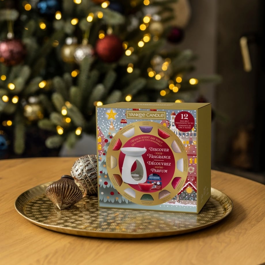 Yankee Candle zestaw prezentowy KOMINEK+WOSKI
