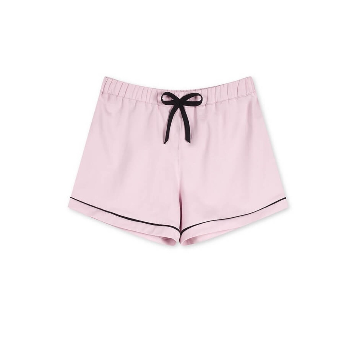 Szorty do spania różowo-czarne XS