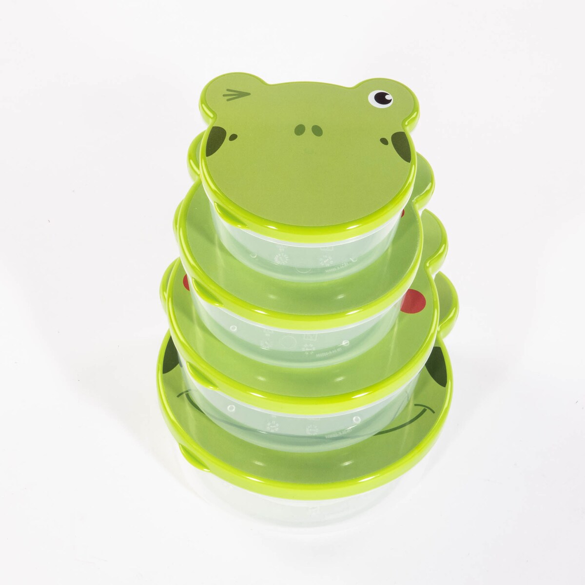 Zestaw pudełek z motywem zwierząt, 4 sztuki w różnych rozmiarach