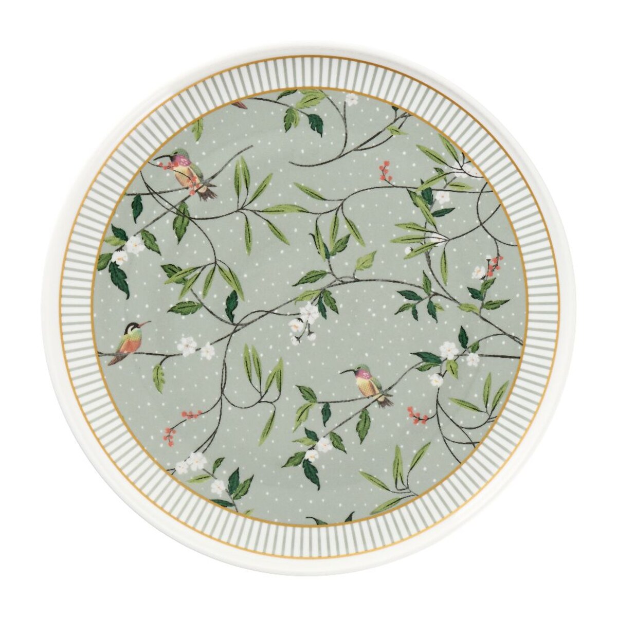 VILLA ITALIA Serwis obiadowy porcelanowy na 6 osób NORIKO GREEN