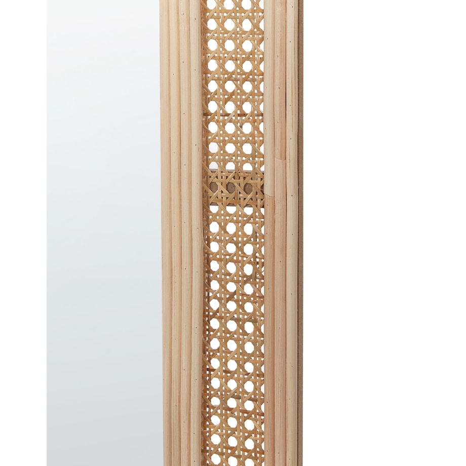 Rattan Lustro ścienne 120 cm Naturalny FRANEY