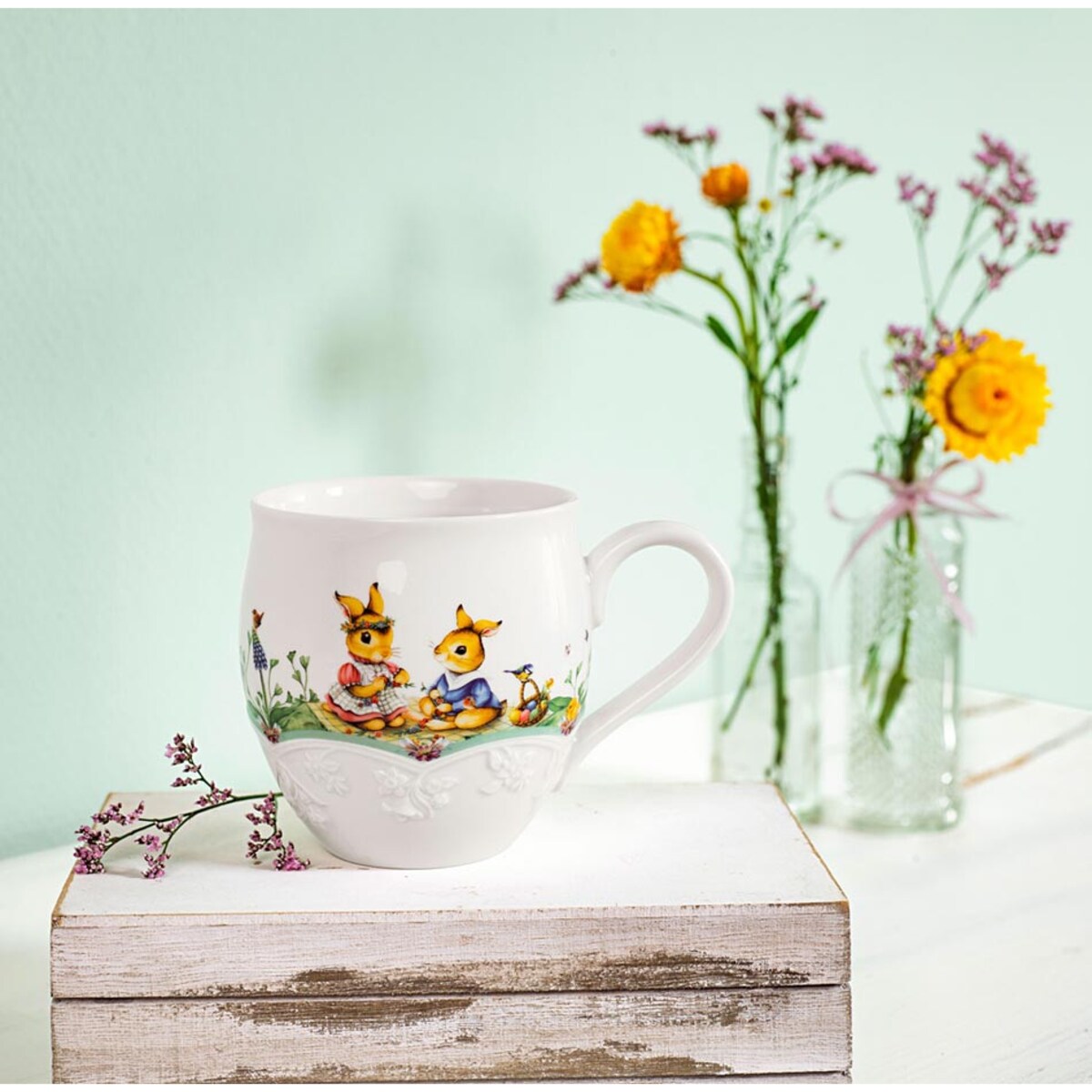 Kubek kwiecista łąka Spring Fantasy, 530 ml, Villeroy & Boch