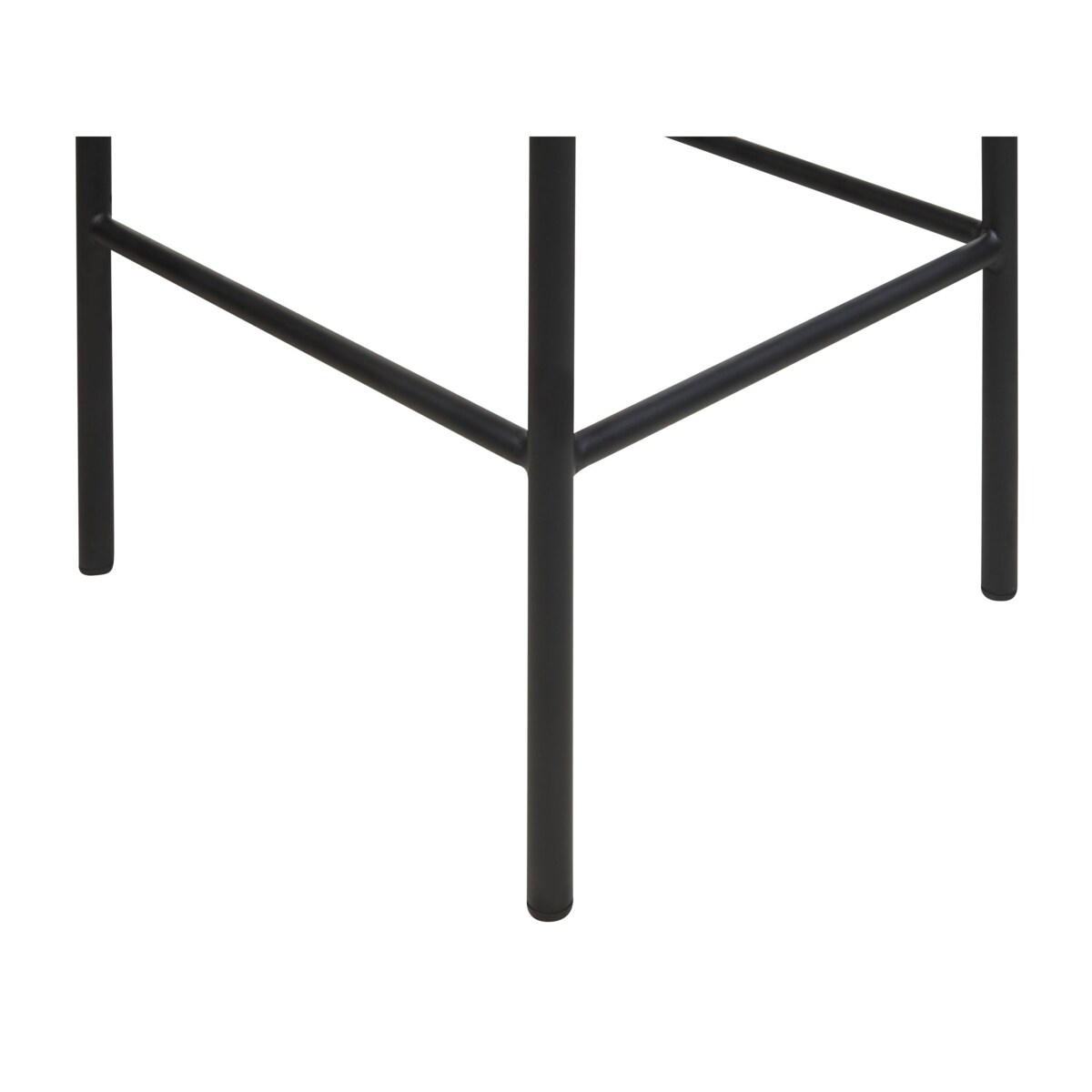 Zestaw 2 krzeseł barowych lazurowy AMAYA