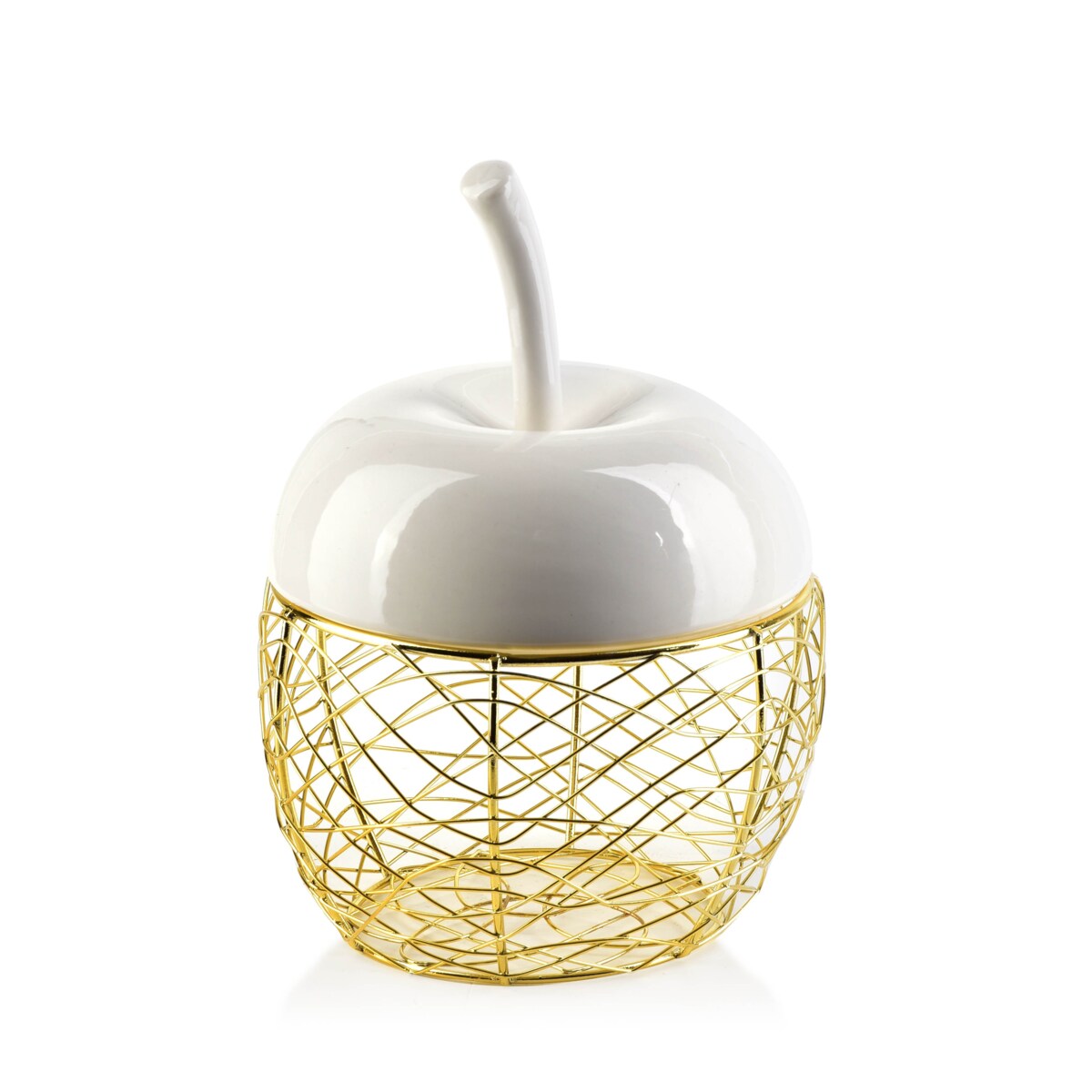 APPLE Koszyk z pokrywką 14x15xh19cm