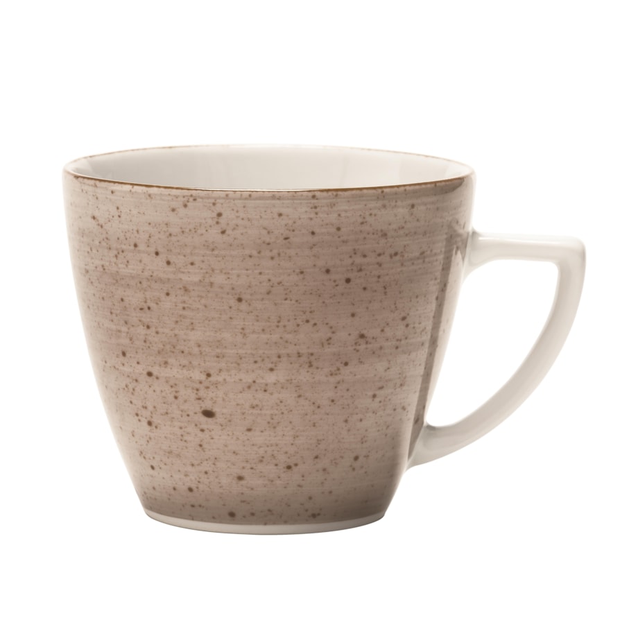 Filiżanka 350 ml ze spodkiem Beata, Dorota brązowa LB22 (6630T)