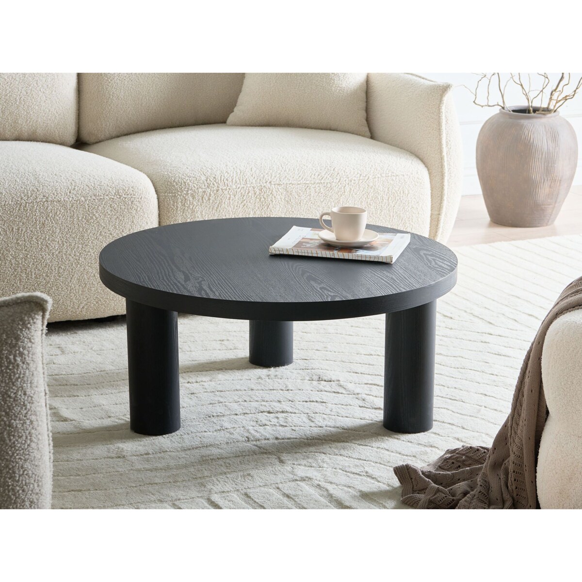 Stolik kawowy MAUMEE Czarny