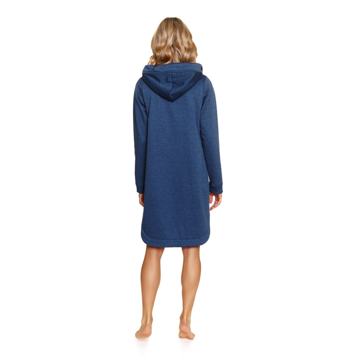 Doctor Nap Granatowy szlafrok damski - 2XL