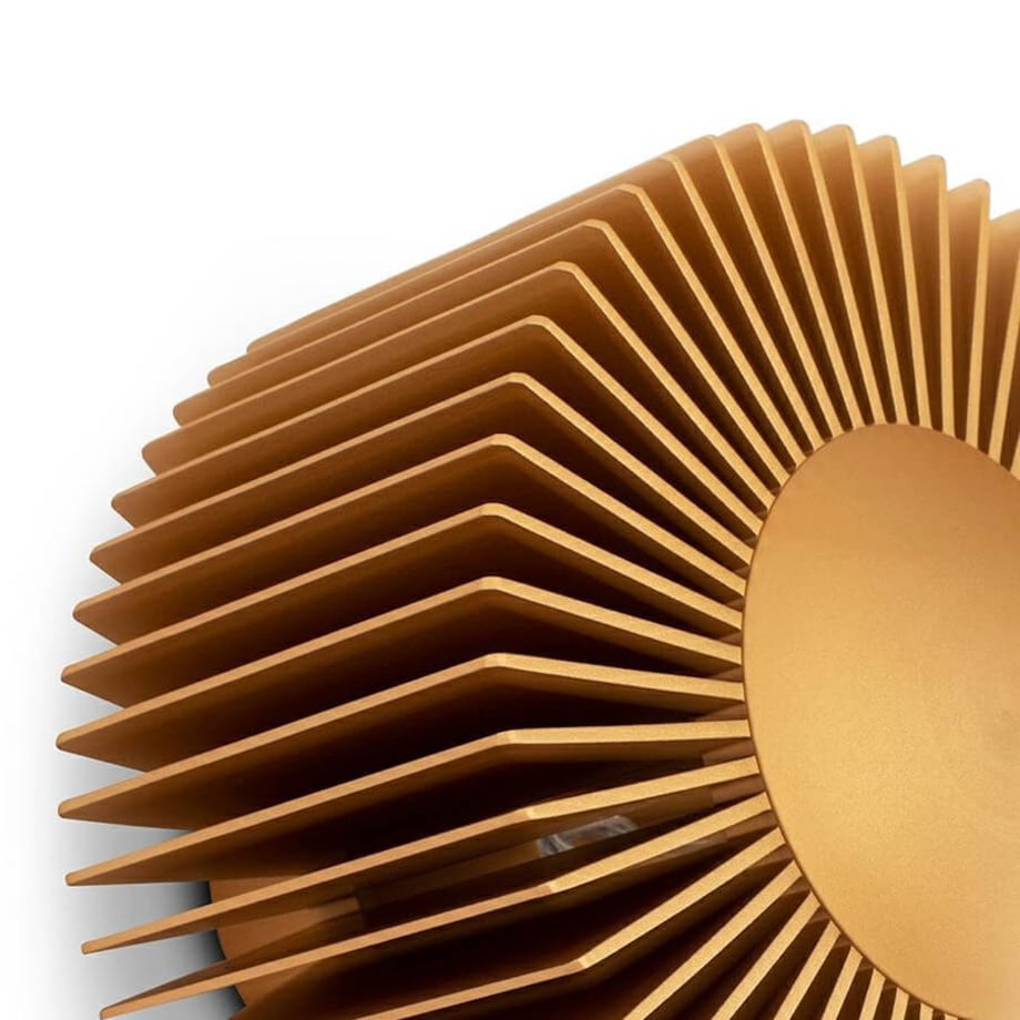 Kinkiet LED ścienny Sunny MSE1501100313 Moosee 3W 3000K słońce złote