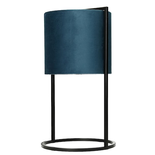 Lampa stołowa Santos Blue, 45 cm