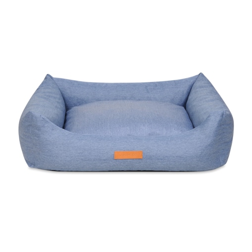 Animood Legowisko Alex rozmiar: M, kolor: niebieski, materiał: jeans imitacja