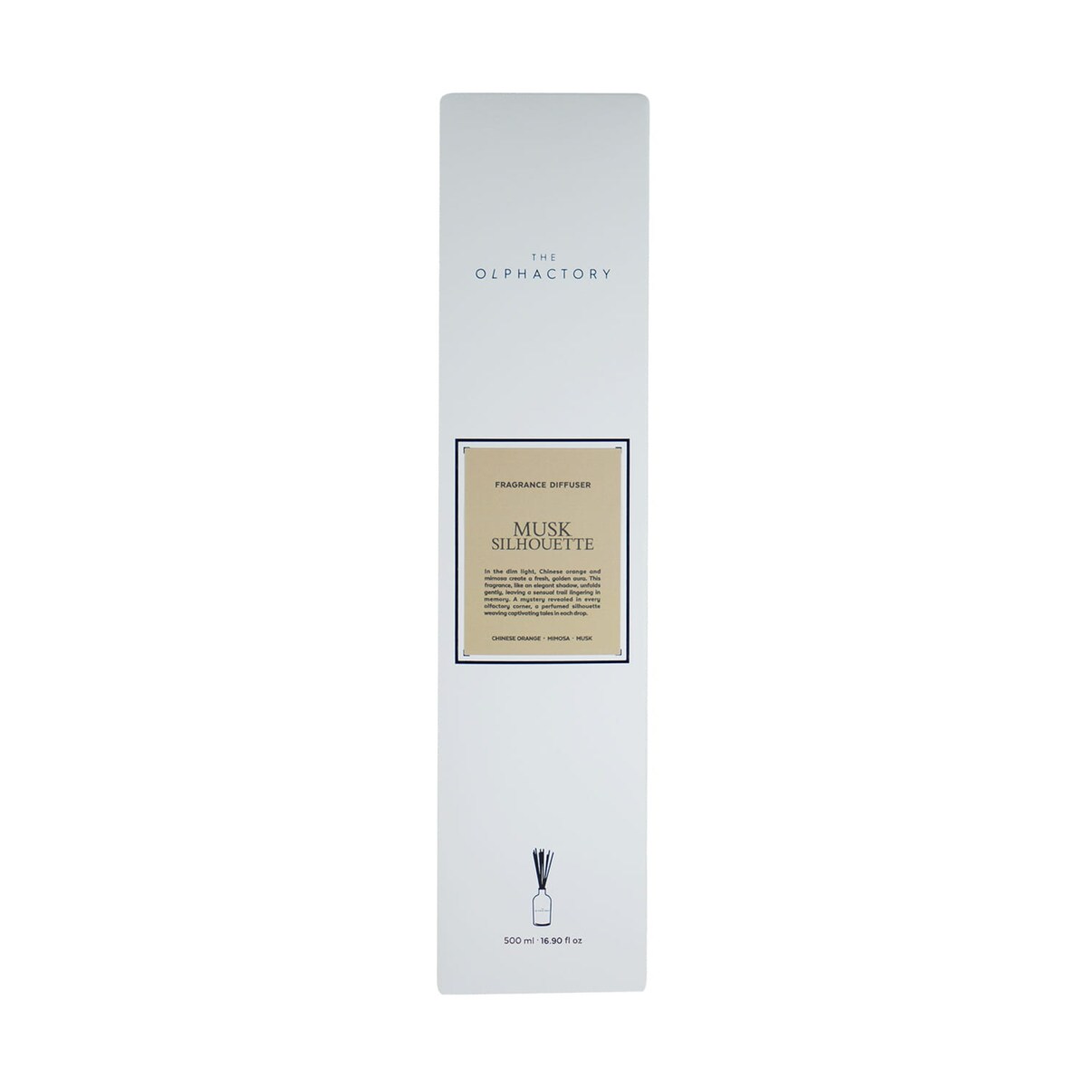 Dyfuzor zapachowy 500 ml, MUSK SILHOUETTE, White Insignia