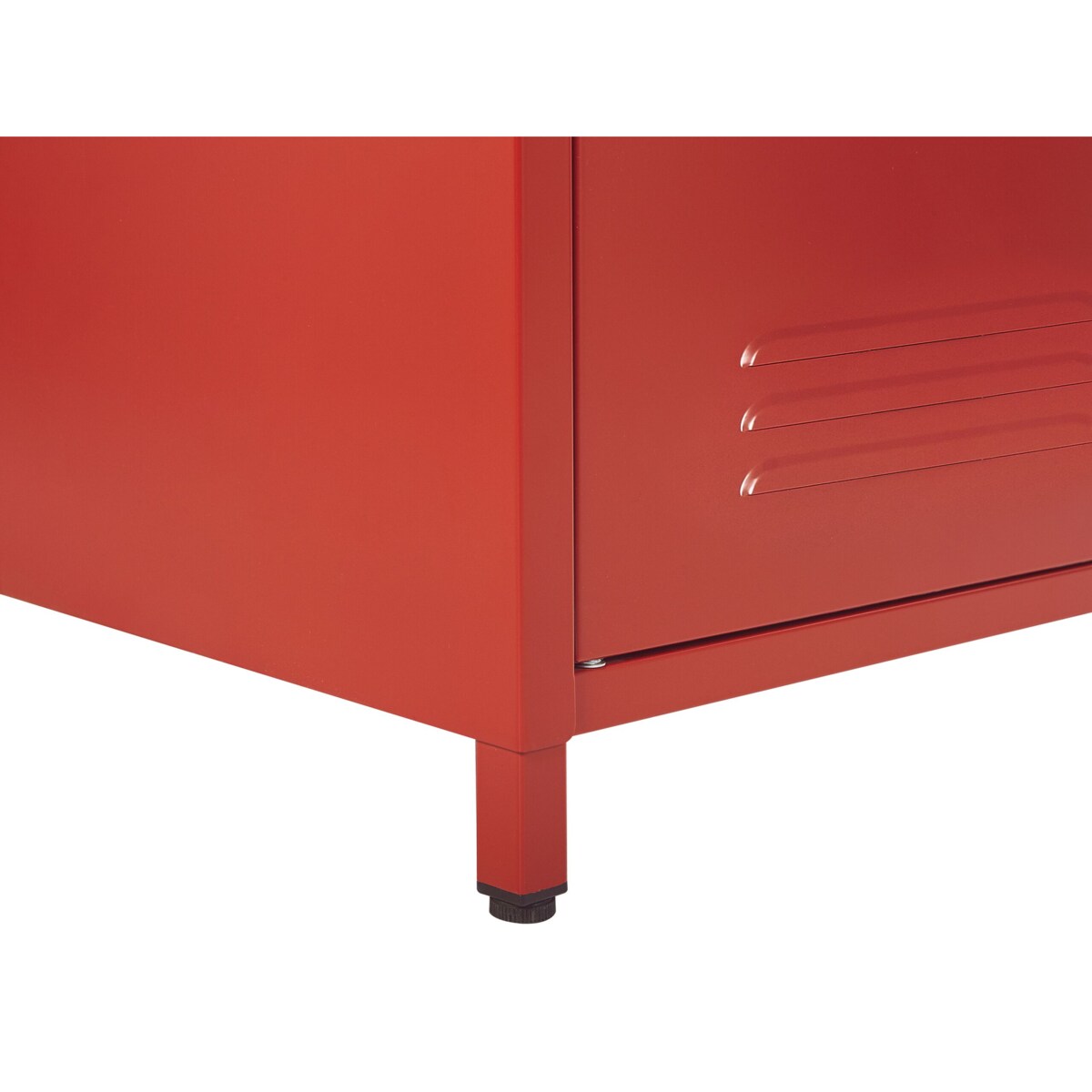 Szafa biurowa metalowa czerwona VARNA