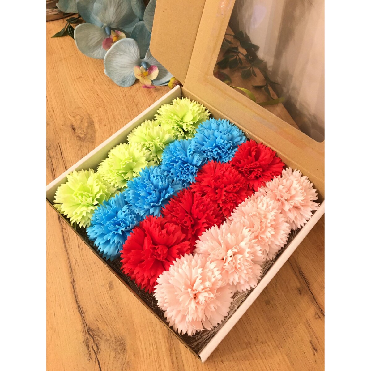 MYDLANE KWIATY Goździki pachną BOX urodziny KOBIET