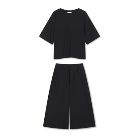 Piżama długa day&night czarna XS/S