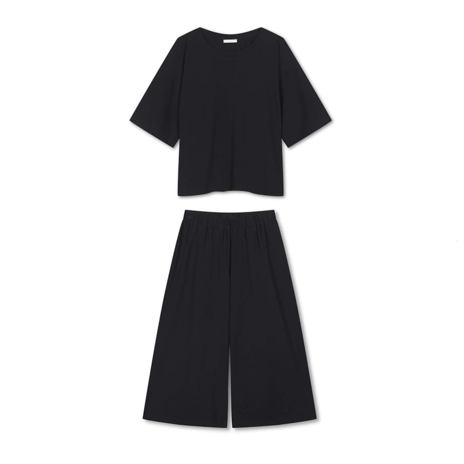 Piżama długa day&night czarna XS/S