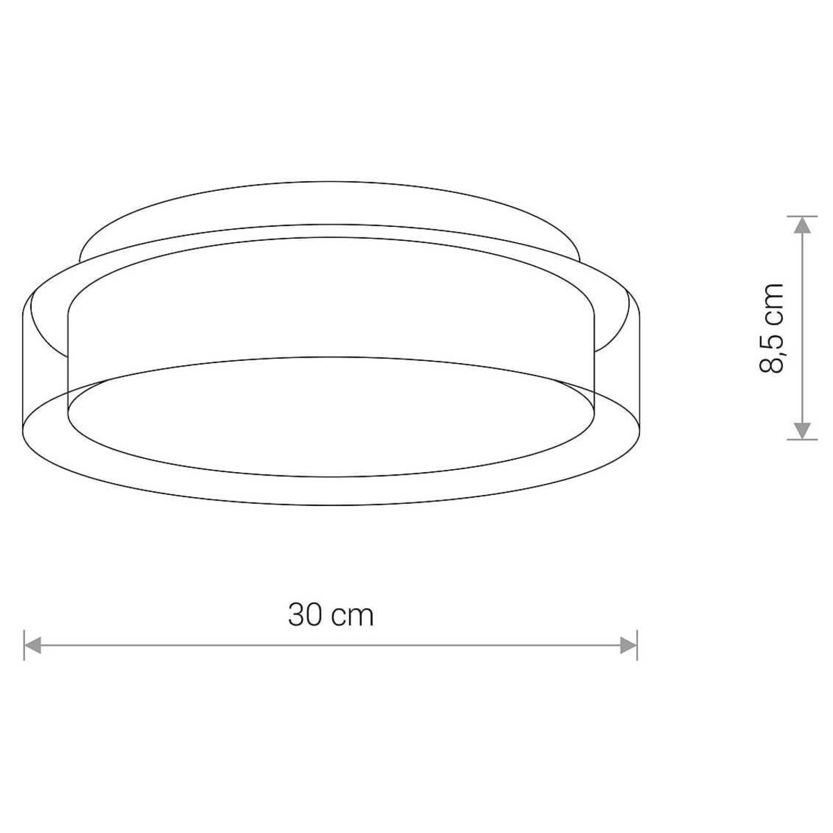 Lampa sufitowa 8173 PAN LED S Chrom Nowodvorski