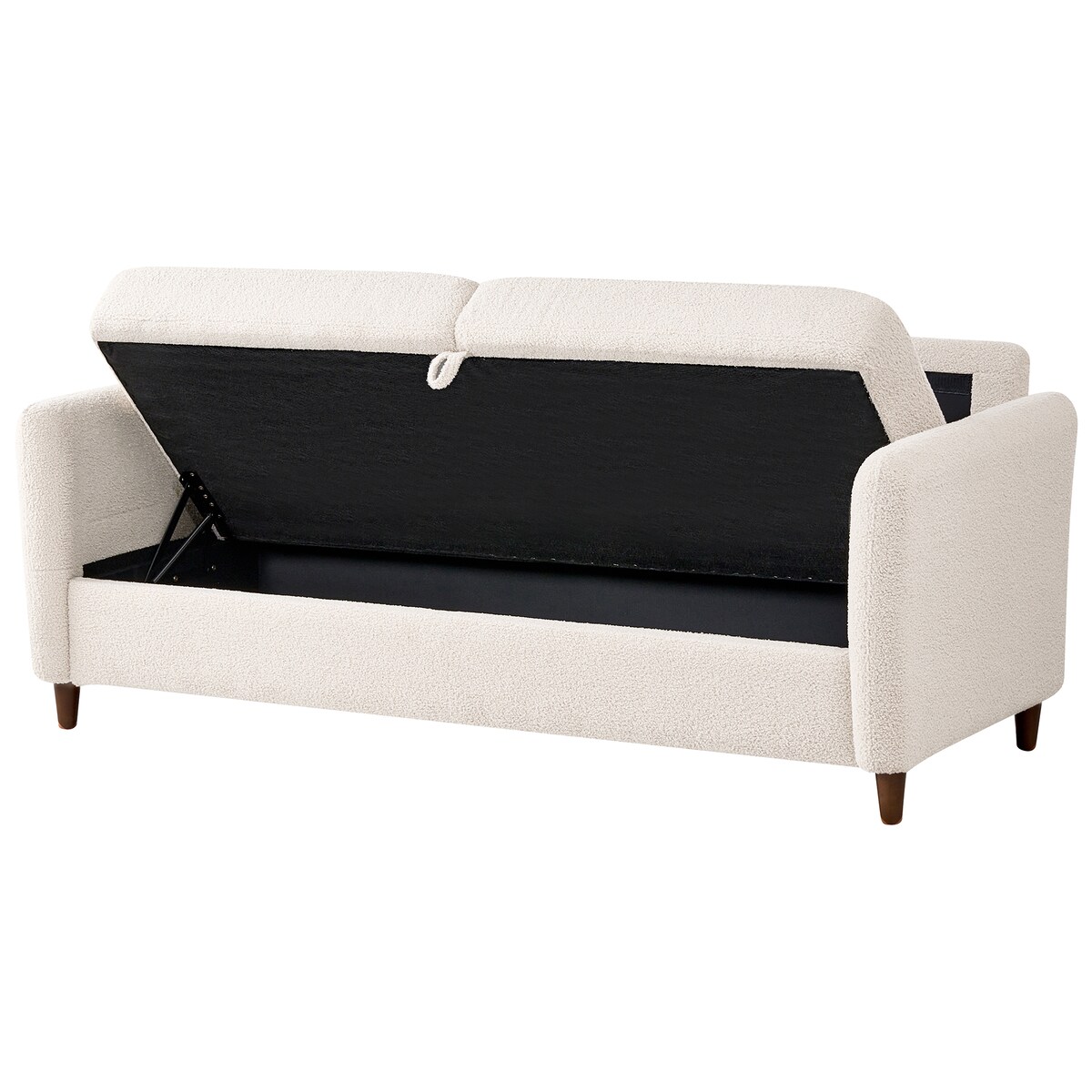 Sofa dla 3 osób MARE Boucle Beżowy