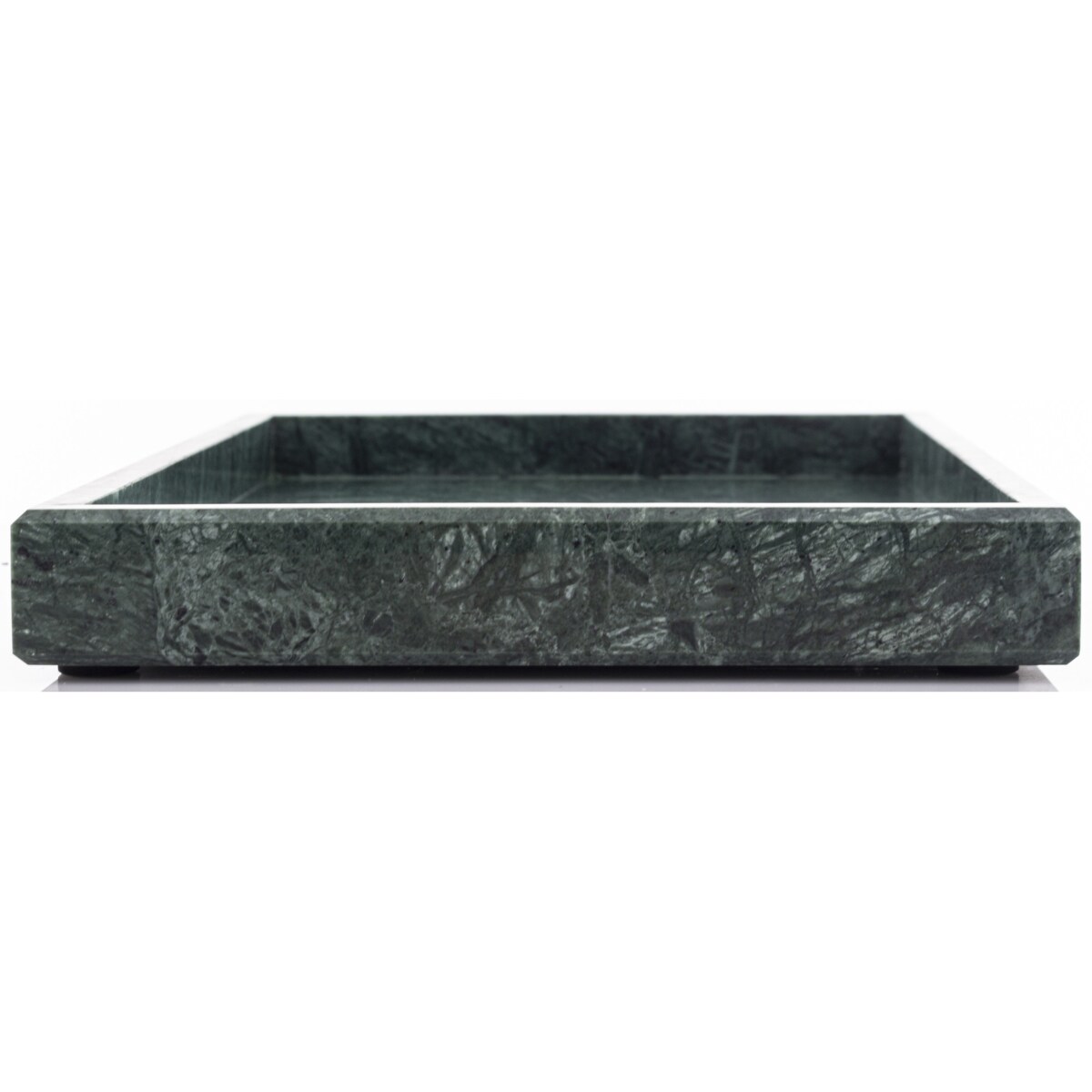 Taca dekoracyjna 30x20x3 cm MARMARILO-2 zielona