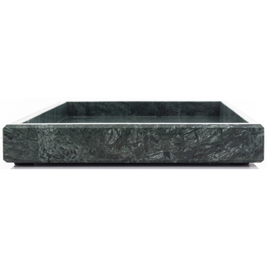 Taca dekoracyjna 30x20x3 cm MARMARILO-2 zielona