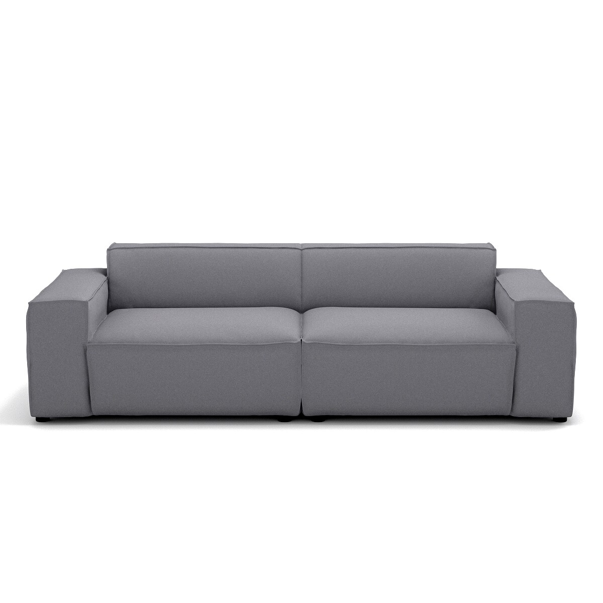 Sofa 4 osobowa Modularis - Szary Welur