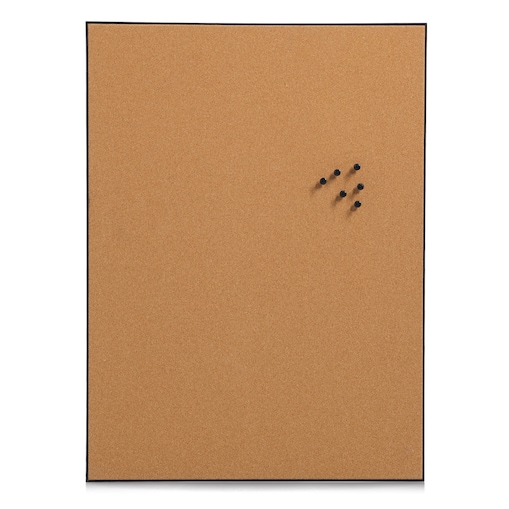 Tablica korkowa z czarną ramą 43 x 58 cm, ZELLER