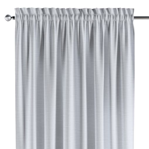 Zasłona na kanale z grzywką 1 szt. 130x245 biały