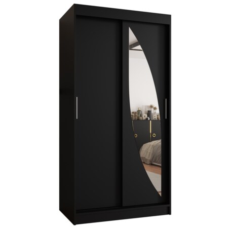 Szafa przesuwna MILO 100 czarny